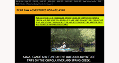 Desktop Screenshot of bearpawescape.com